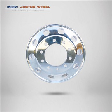 Zrcalna polirana tovornjaka z zlitinami aluminijastih platišč, narejena na Kitajskem 22,5 palca z 10 vdolbinami