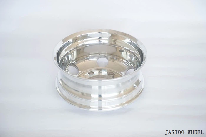 17.5*6.0 Inch Polished Forged Aluminum Alloy 6 Lug Truck Wheels