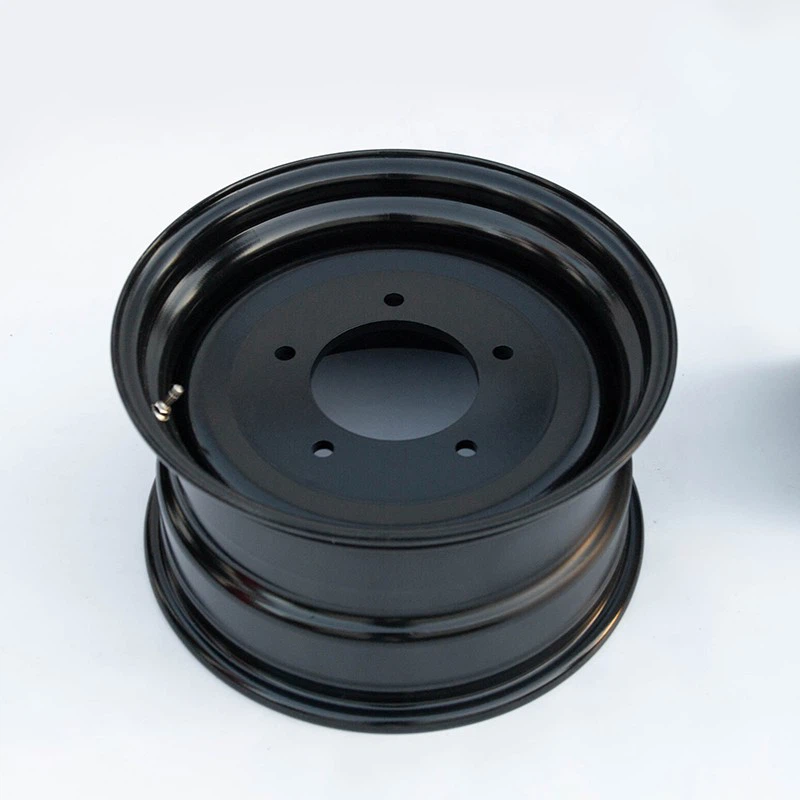 17x9 Black Steel Commercial Truck Rims high quality